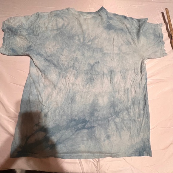 Vintage The Mountain XL Kitten Graphic T-Shirt Womens  Blue Tie Dye USA 2000 - Picture 8 of 8